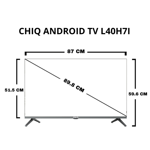 CHiQ LED Android TV 40'' FULLHD 