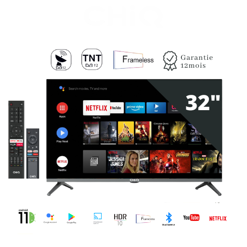 CHiQ LED Android TV 75'' 4K 