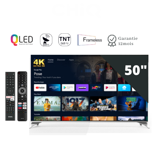 CHiQ QLED 50’’ 4K