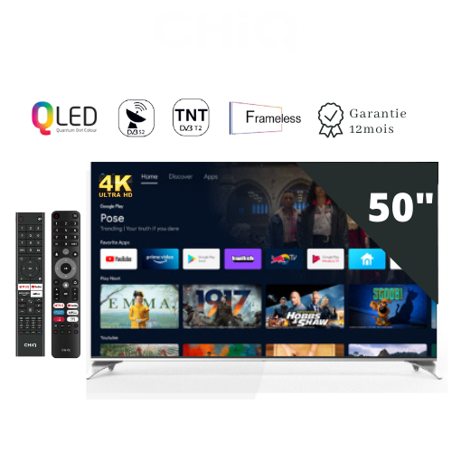 CHiQ QLED 50'' 4K 